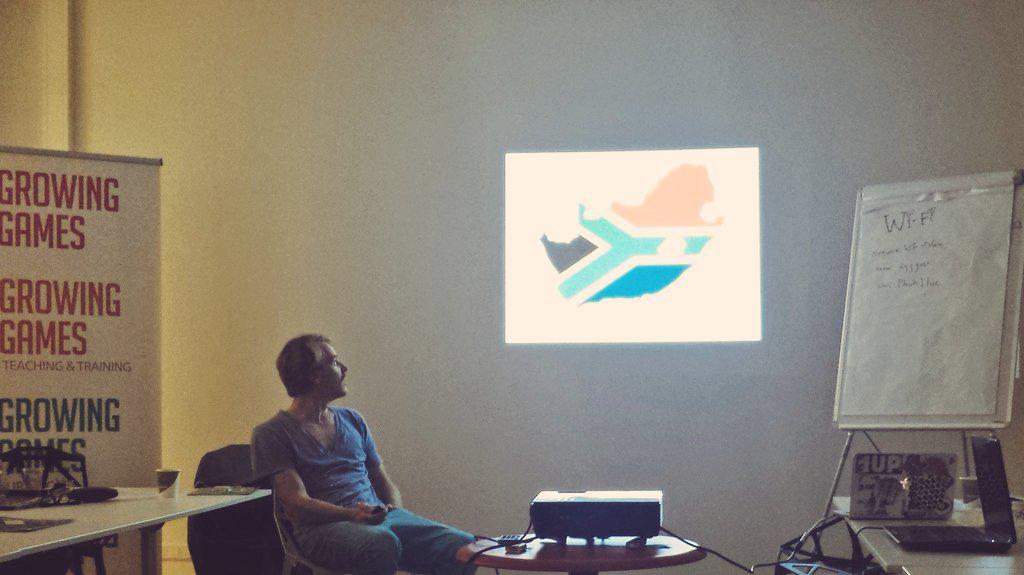 brammichielsen's tweet photo. Closing the day is @ST0RN0 with a talk about the #gamedev happenings in South-Africa, at #GameInitiative2. http://t.co/iYD6aXbKvJ