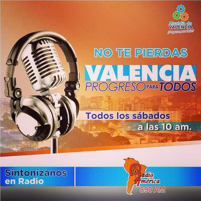 IvanLopezSD's tweet photo. Hoy 10 AM nuevamente junto a @mayralozadaf conduciendo  #ValenciaProgresoParaTodosRadio por Radio @america890am http://t.co/kLwcO0G4bs