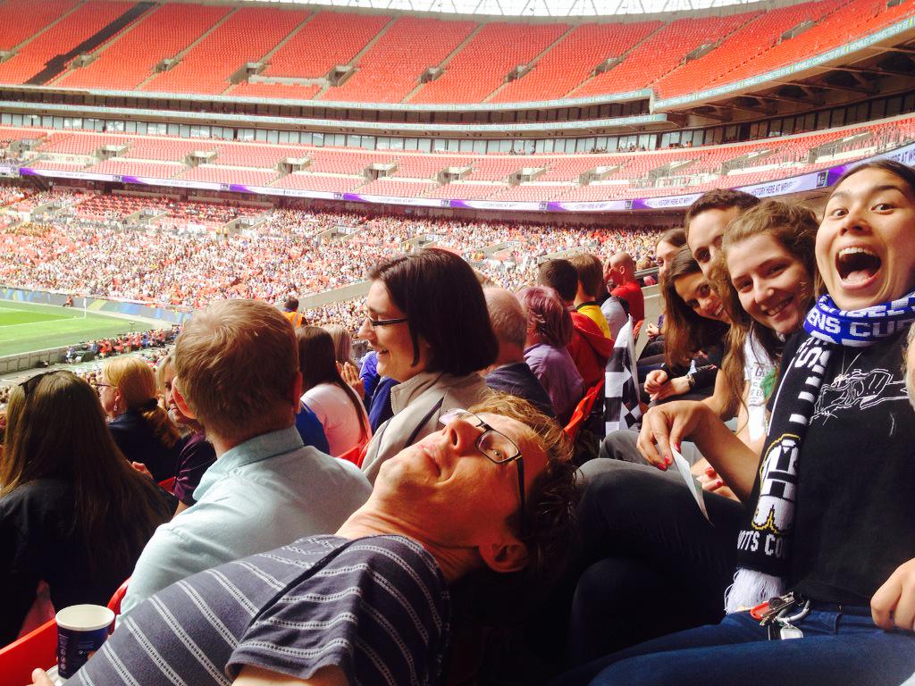 TrudeSundberg's tweet photo. Notts County doing well so far! #WomensFACup http://t.co/Ig7btt69kw