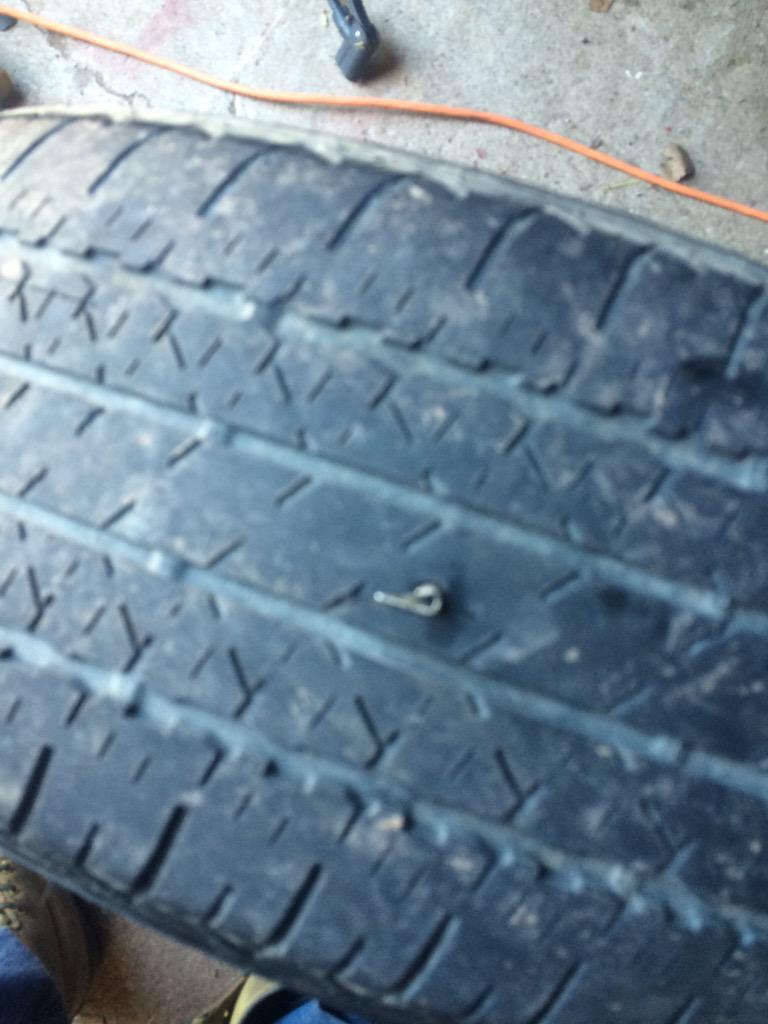 Flat tires are actually the worst