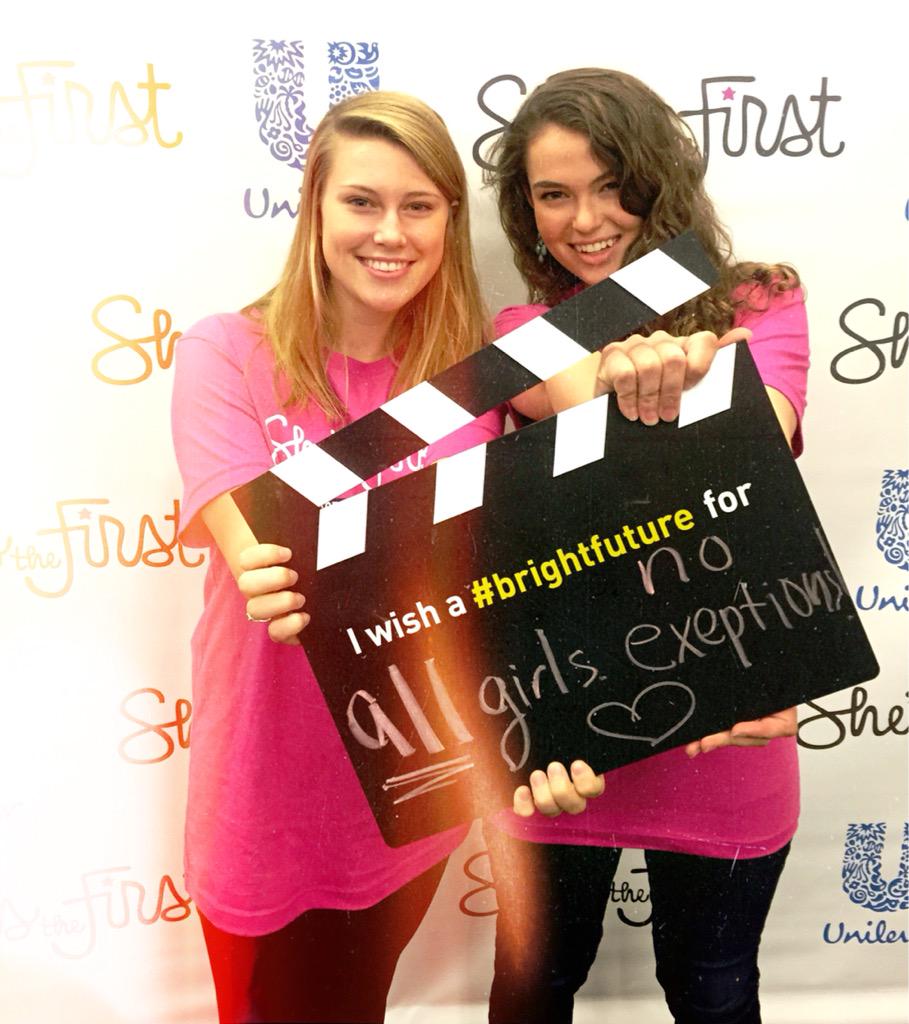 shesthefirstunc's tweet photo. No exceptions. 

Retweet this picture by 3pm to support a @ShantiBhavan education!@unilever #brightfuture #stfsummit http://t.co/tKiXWlpZsZ