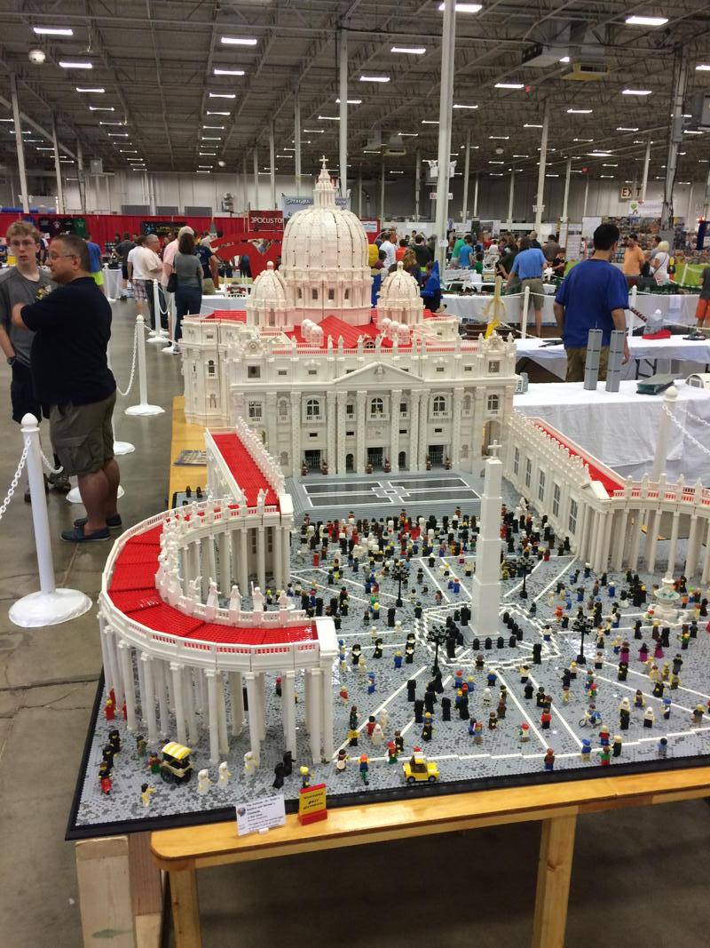 Now that's a MOC! Go big or go home at #brickfair