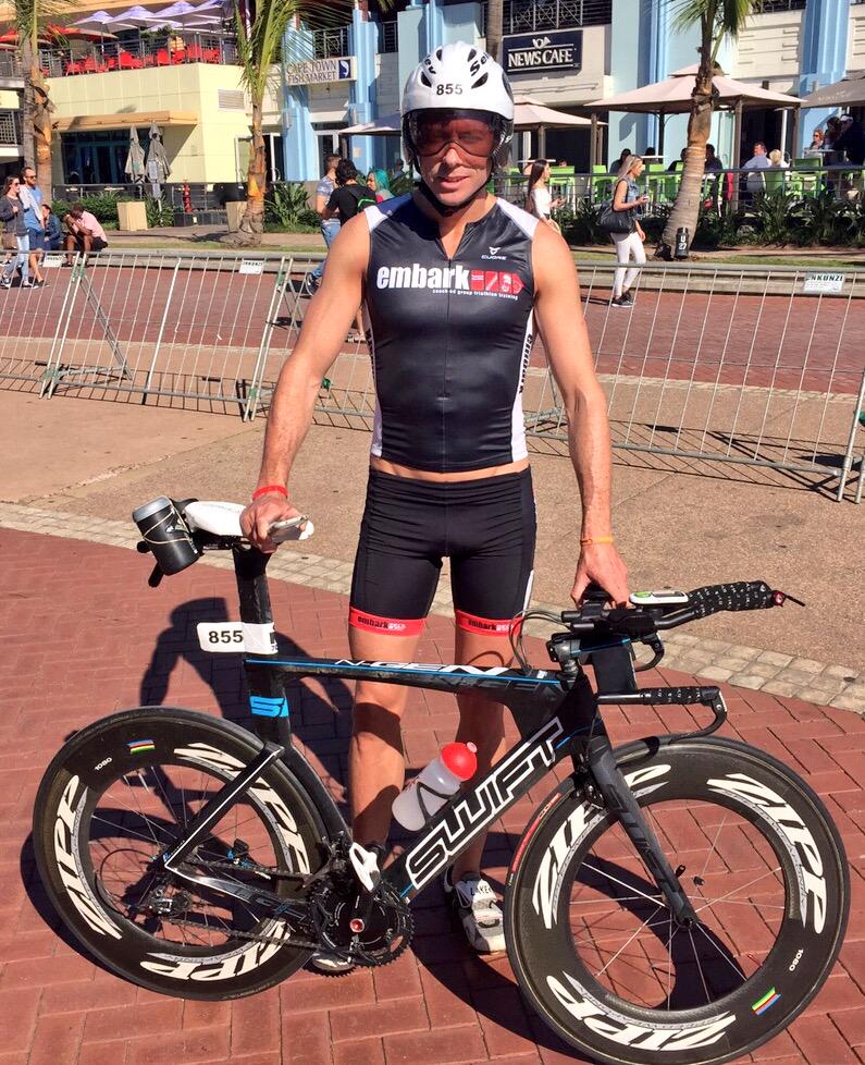 KarooDaisy's tweet photo. Wishing @Atlanticsteve #RockingRace tomoz @IRONMANtri #703Durban @EmbarkTri #EmbarkArmy #HeadCoach #REDBlackARMY http://t.co/1Ms04bUuTC