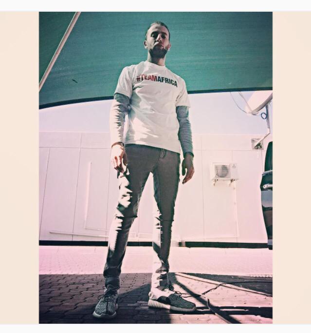 SocialSA_'s tweet photo. @ChadDaDon repping #NBAAfrica clothing! Avaialble at your closest @CrosstrainerSA store! 🔥🏀 @in_victussports http://t.co/Aapp3hI7C7