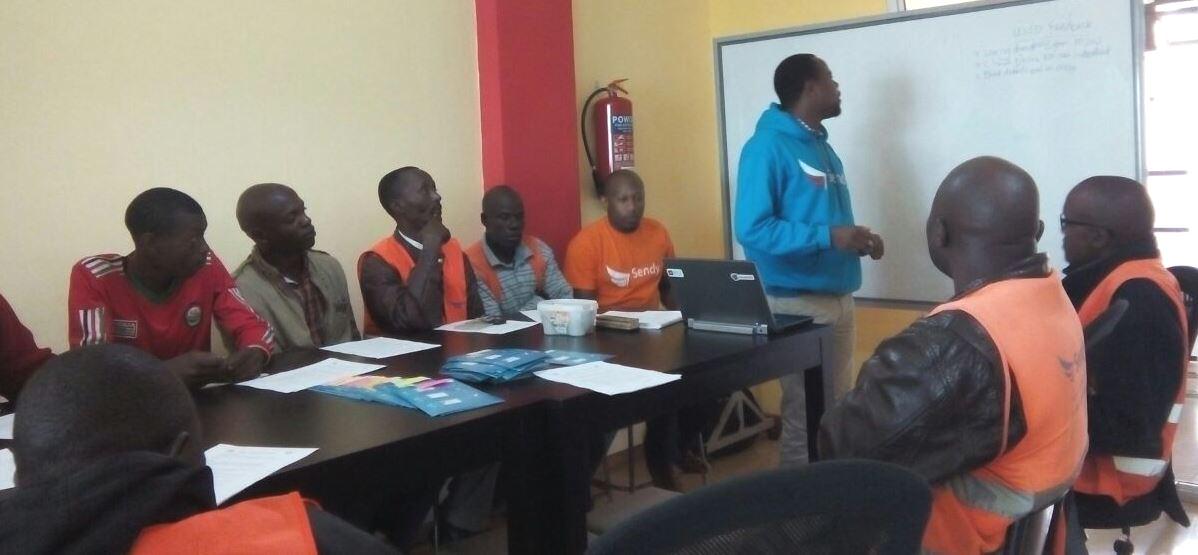 Continuosly training our riders to serve you better. #SendyRider #BestDeliveryServices #SendyIt