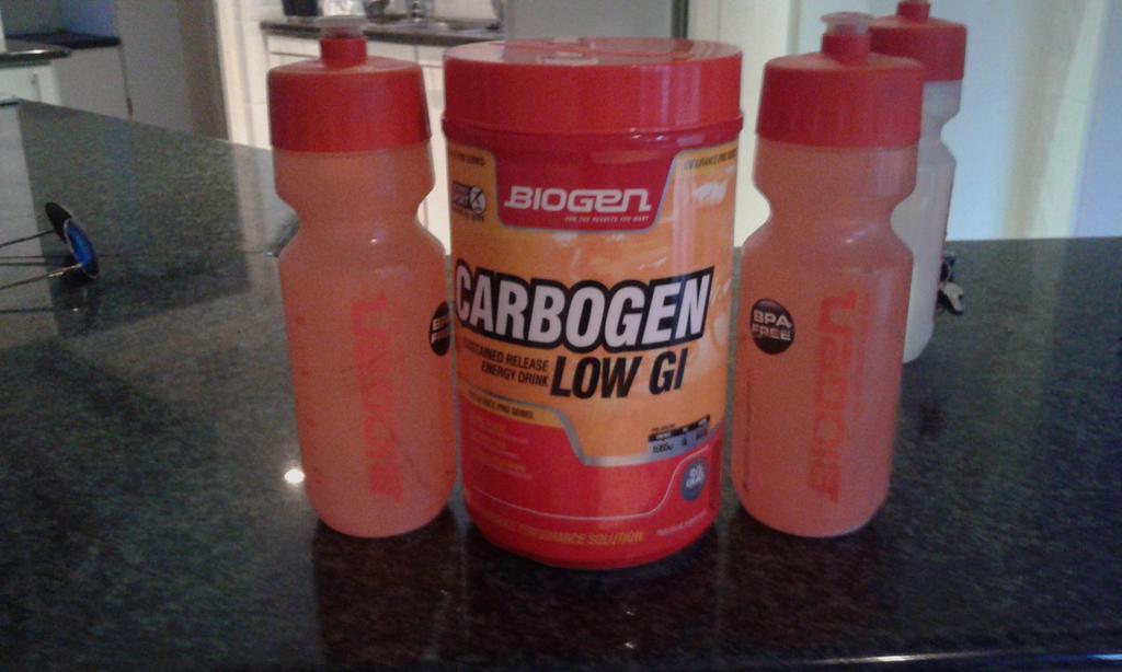 craigsalers's tweet photo. @trav778 @ScholtzJuan all ready to roll in the morning. Can go longer and harder with @BiogenSA http://t.co/XRWuqiwcJh