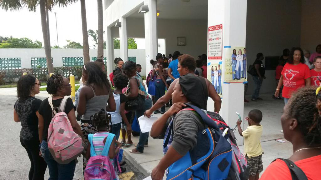 Scenes from the BCPS Annual Health Fair at Lauderdale Manors Early Learning Center and Family Resource Center.