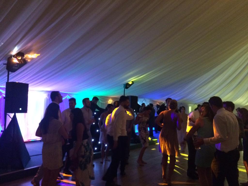 Rocking @longstowehall last night! #DJ #trustedsuppliers #wedding