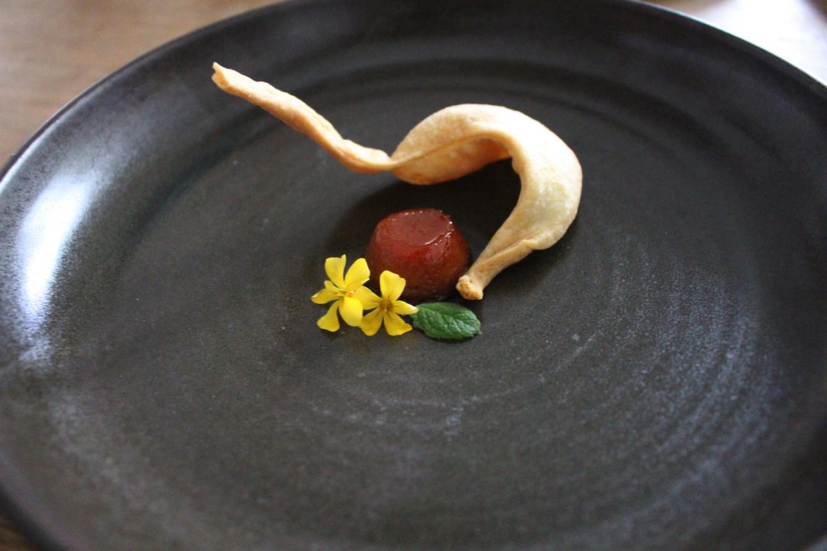 Last day at @NordicFoodLab. Looking for ways to introduce tempeh in a dessert. I like this one! #tobecontinued