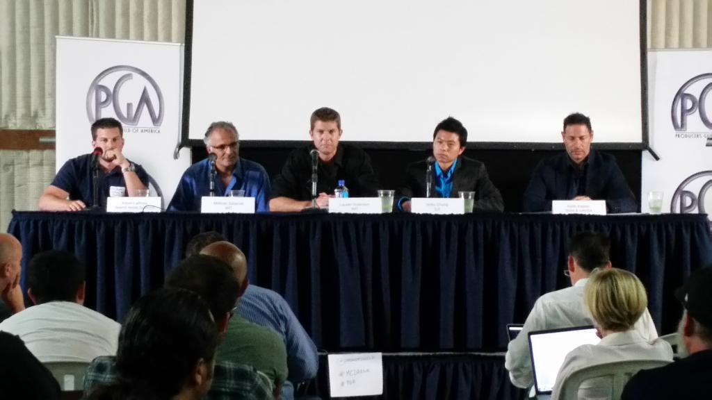 CarrieCerta's tweet photo. Another fantastic panel on drones. #MCDrone @producersguild http://t.co/NHiT2zWMMx