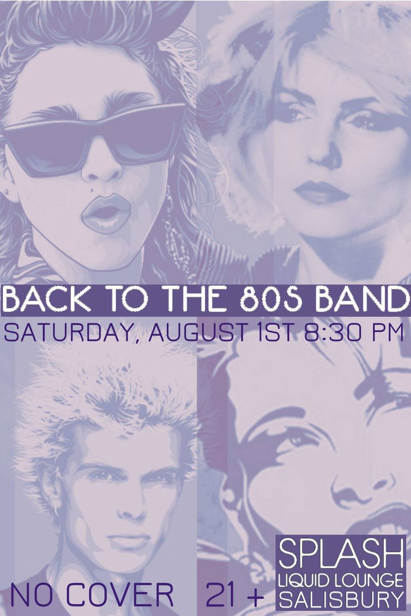 SplashSalisbury's tweet photo. Get National Rum Month off to a great start! Stop by tonight to enjoy some great 80s music and a lemonade from our... http://t.co/mShIBipcCs