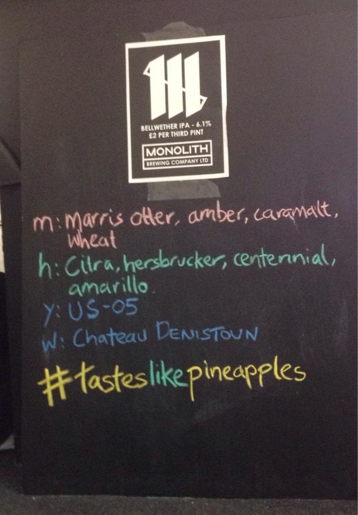 Monolith Brewing Co. tweet media