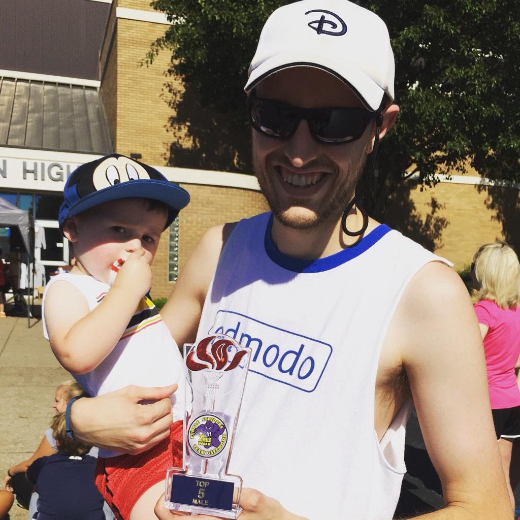 MrSummersTCC's tweet photo. Good time this morning @ the #purplestriders . I placed 4th in the walk.#personaltriumph #socktime @T_C_Cherry @BGISD http://t.co/Eqj9SzYk3l