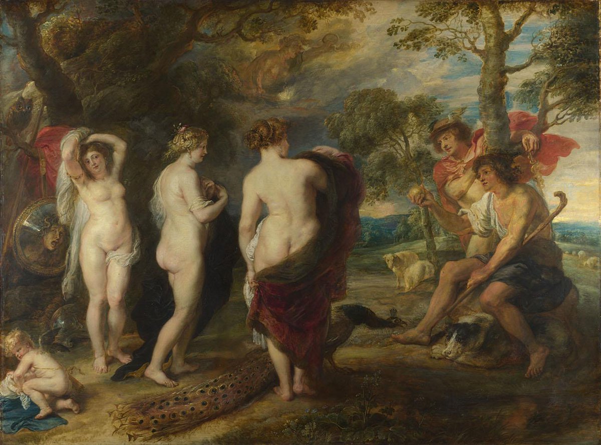 NationalGallery's tweet image. Our 'A longer look' session on 22 August will explore Rubens's 'The Judgement of Paris': bit.ly/1gZWe6y