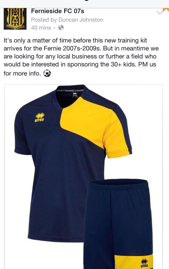 Let the training begin ⚽️#fernie