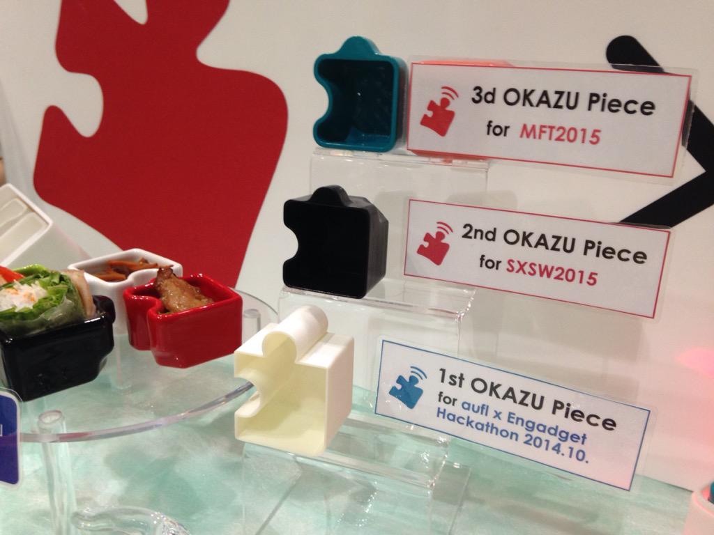 XBenJP's tweet photo. おかずピースの変遷ですヾ(＠⌒ー⌒＠)ノ

#bentobox #hackathon #IoT #bento #make #mft2015 #弁当 http://t.co/seQsKgzruB