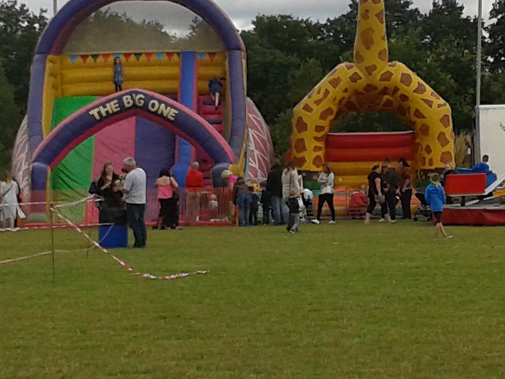 The rain didn't spoil a fabulous day at Waunarlwydd carnival today
