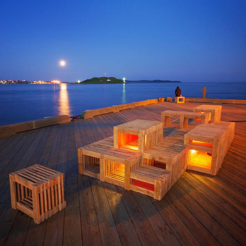 #SalterBlocks at night

Many thanks to all who made this project a huge success <a href="/tjhfx/">TJ Maguire</a> @My_Waterfront <a href="/DalArchPlan/">DalArchPlan</a>!