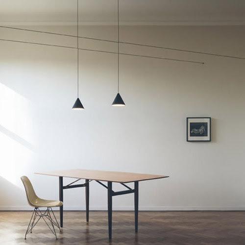 dwell's tweet photo. These @Flos_USA pendants can be strung to create one-of-a-kind suspension lighting displays. http://t.co/Ae68ZJUMsh http://t.co/zVfB0Y9sc0