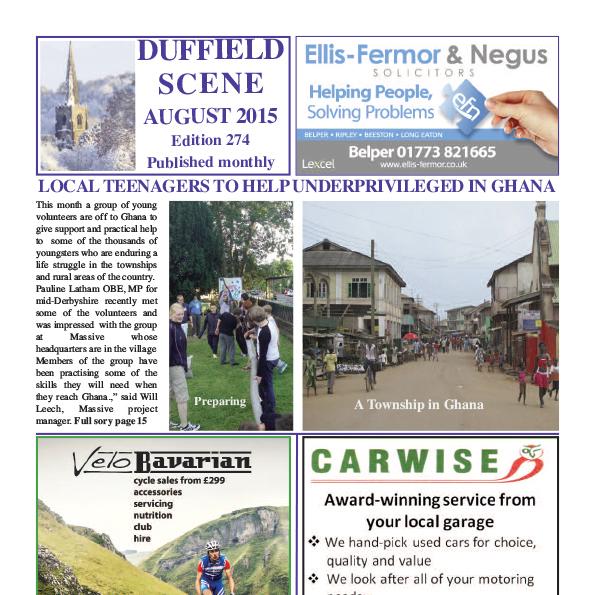 The August edition is being delivered. 
Read it online at ow.ly/Qn0Lt #Duffield