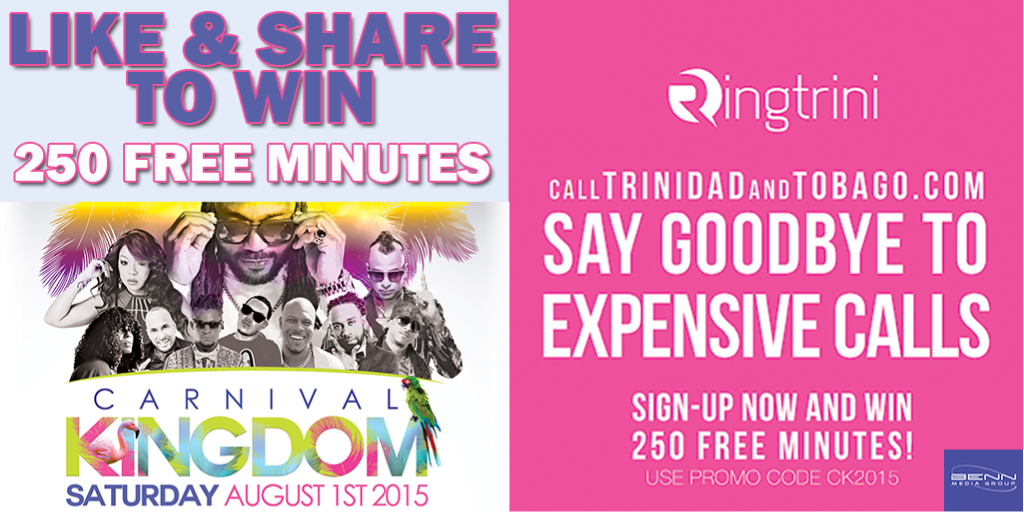 A-ring-a-ling-a-ling @RingTrini WIN 250 Free Minutes Like &amp; Share Facebook post to Enter!  ow.ly/Qn1lV