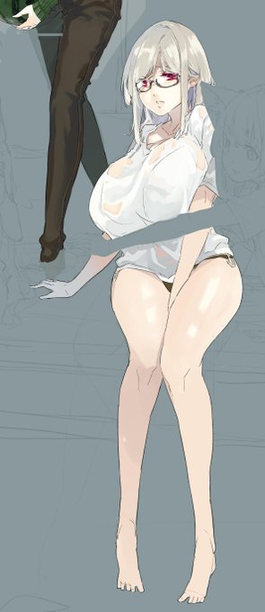 濡れ透け感模索中 