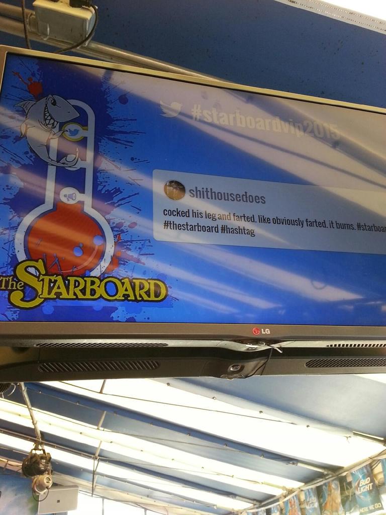 shithousedoes's tweet photo. this thing is getting some momentum. #thatswhatshesaid #thestarboard @thestarboard #hashtag http://t.co/jPEXzDDHOk