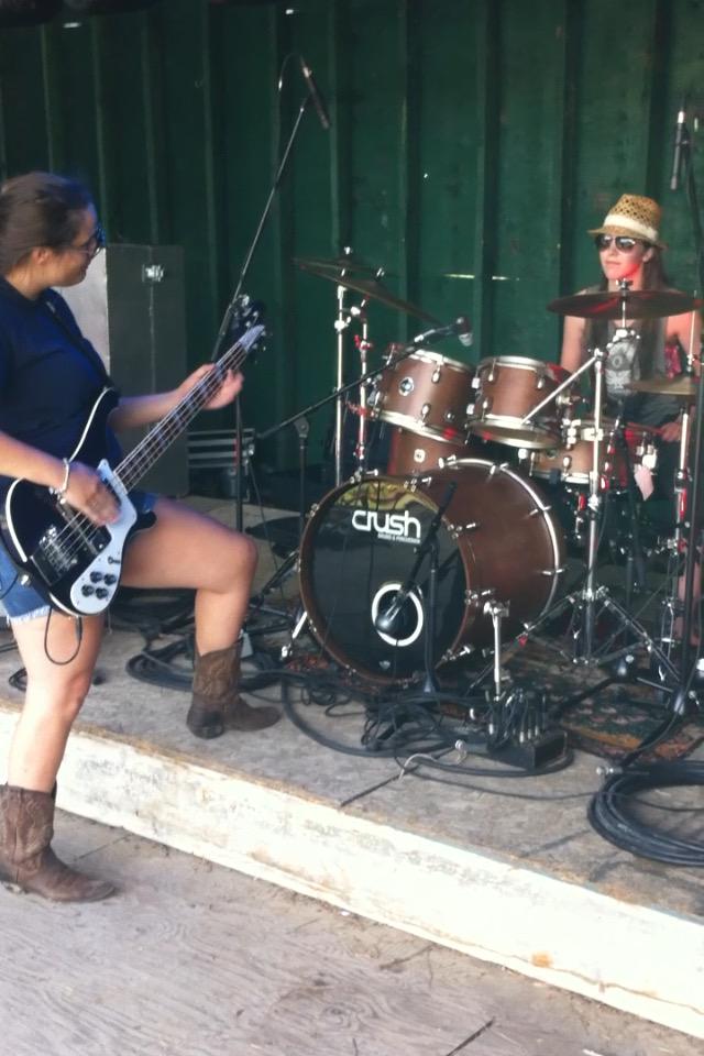 fueledbyredneck's tweet photo. We're taking over soundcheck at the #tweedstampede with @theroadhammers today! Find us tonight for #FBRVIP passes! http://t.co/jNB8PUMbTB