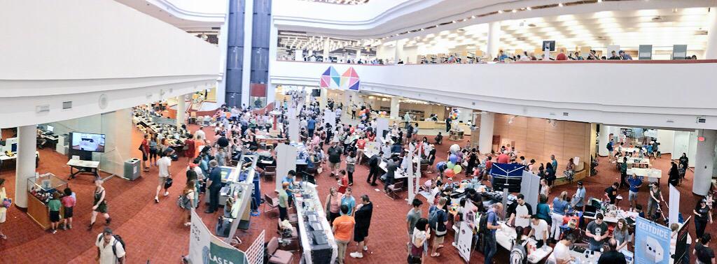 We are <a href="/MakerFestivalTO/">Maker Festival</a>! EVERYONE HERE IS AWESOME. Coincidence? We think not.