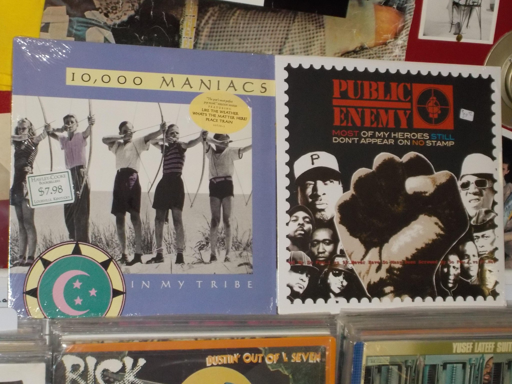 Happy Birthday to the late Rob Buck of 10,000 Maniacs and Chuck D of Public Enemy 