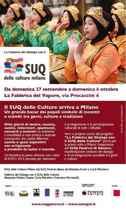 suqgenova's tweet photo. Non aspettiamo giugno per ritrovarci #dialogo #culture da 27 settembre, @FDVLAB @FondCariplo @ExpoinCitta @peirolero http://t.co/gLw8ssK1v5