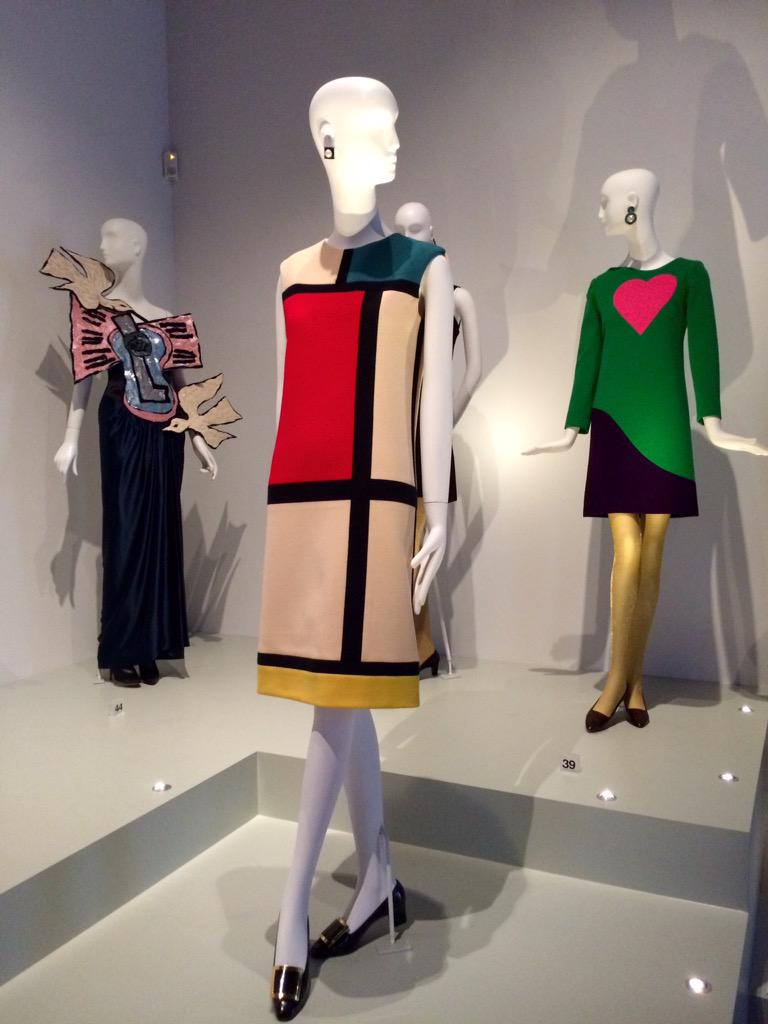 Happy Birthday Yves Saint Laurent...born on this day 1936! Have you seen the \Style is Eternal\ exhibition yet? 