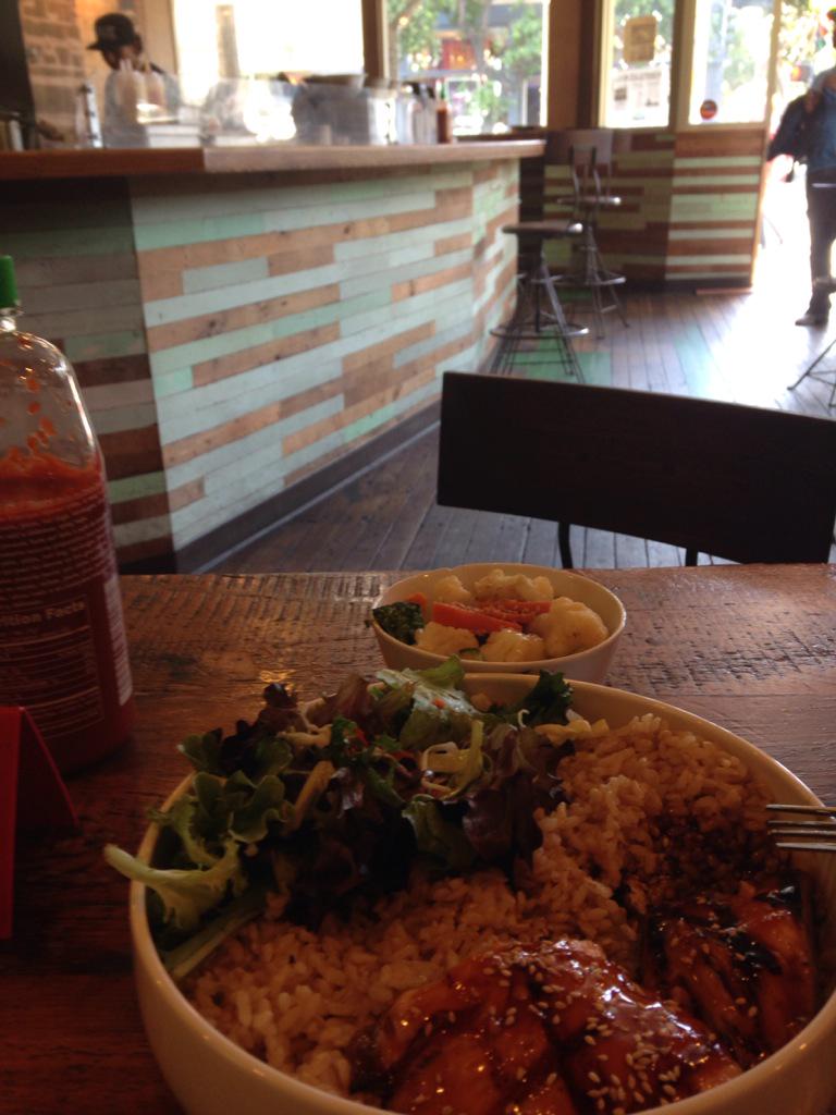 therealRSmith's tweet photo. My 9th @glazeteriyaki tasted even better than the first 8 because this one was free #buy8getone #redemptioncards http://t.co/B792MSu8H7