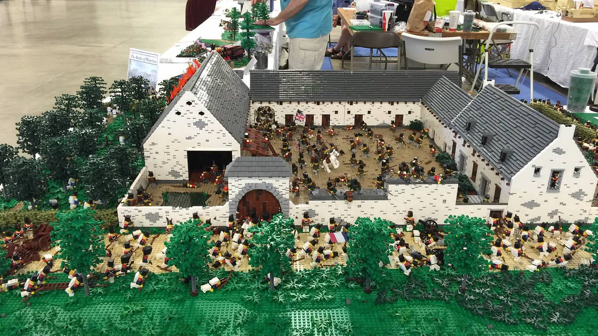 MOCTrials's tweet photo. Only thing missing is some #ABBA playing in the background - Battle of Waterloo #BrickFair #BFVA http://t.co/lJl1fn4sxv