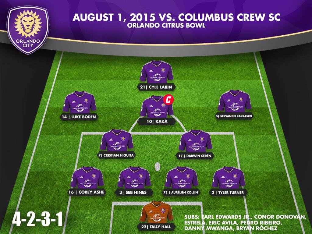 Starting eleven for tonight's match! #OCSCvCLB