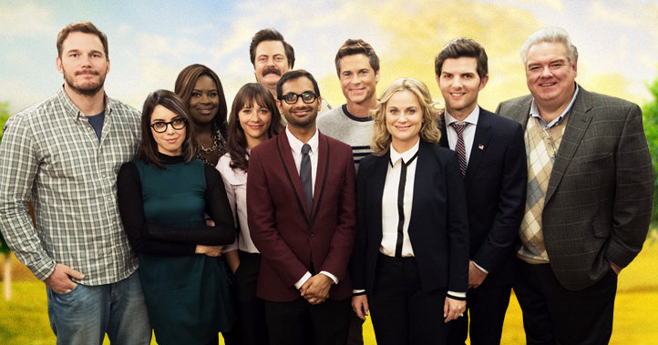 nbc's tweet photo. Binge watch the Emmy-nominated final season of @parksandrecnbc! http://t.co/hCDOTk0EQB http://t.co/ex30ZEQJG2