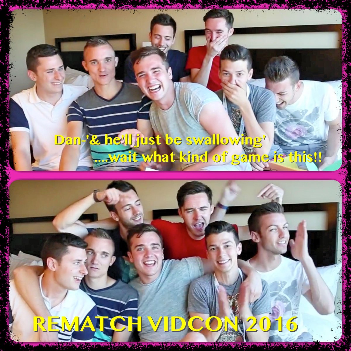 AlwaysZen01's tweet photo. @Lafond66 @CalumMcSwiggan @mallow610 @TwoBeeps @booshoe37 @michaelindsay89  Best Non-Newlywed Game Ever..#Rematch2016 http://t.co/tL6gpqRHfv
