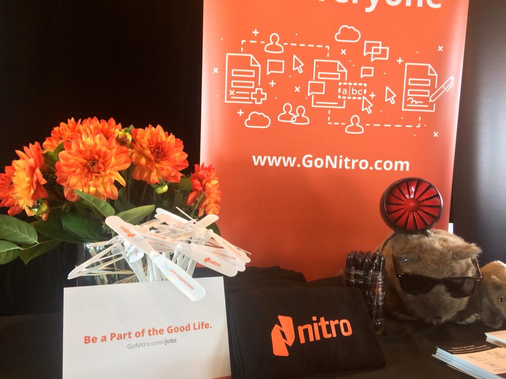 rklarfeld's tweet photo. Come learn about @nitrocareers at the Greylock Career Fair @ATTParkSF! #lifeatnitro http://t.co/yi8JgUG4FO