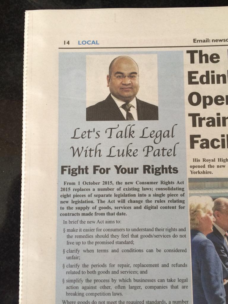 LawBlacks's tweet photo. The latest article by @LukeLawBlacks is out now in the #YorkshireReporter http://t.co/tvRzqNHBvN