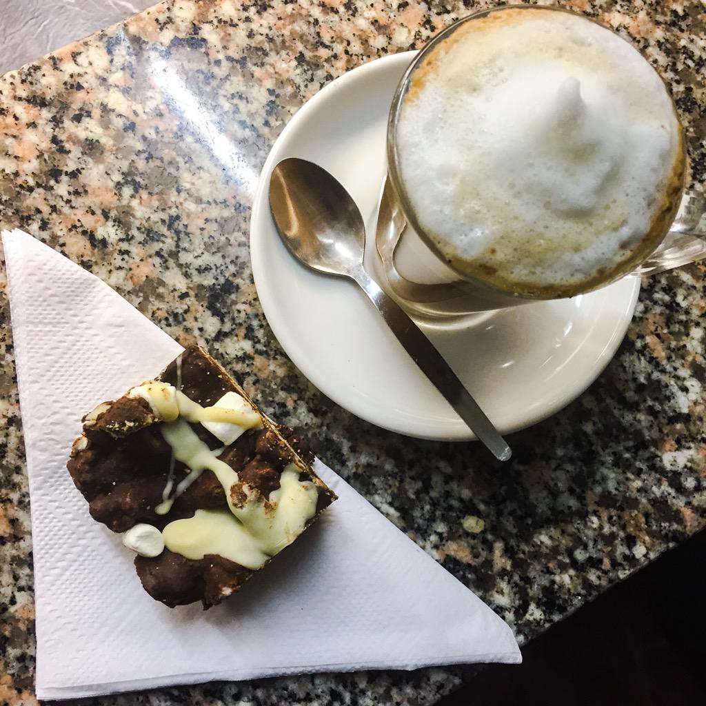 IndulgentTarte's tweet photo. Who could resist?! Join us tomorrow for coffee and cake - perfect way to spend your Sunday! Open from 11am! http://t.co/zEiHYByAjw