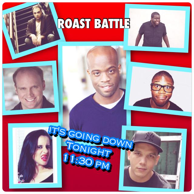 nycomedyclub's tweet photo. DONT MISS TONIGHT'S ROAST BATTLE. It's gonna get crazy $5 tickets with promo code BATTLENYC http://t.co/N9Zd9YSFOi http://t.co/si3WSOKw1n