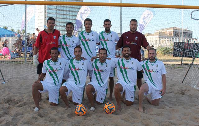 rfef's tweet photo. La @FedAndaluzaFutb conquista el IV Campeonato Senior de Selecciones Autonómicas de F. Playa http://t.co/YU7XP3zEKP http://t.co/md3Kab4EwO