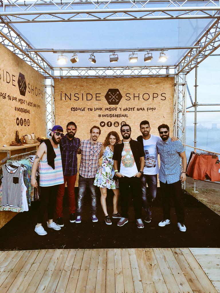 InsideShops's tweet photo. Venga que ya empiezan @losaslandticos en #escenarioinside 💛 vente! @ArenalSound #InsideArenal http://t.co/w0WG3tke1q