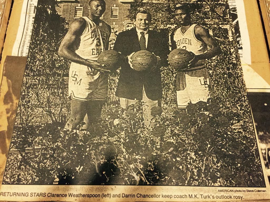 Dchancellor23's tweet image. Big shout out to my teammate Clarence Weatherspoon for being inducted into the Mississippi Sports Hall of Fame today!