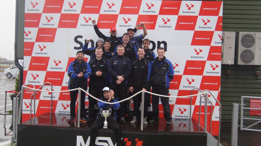 Really happy with the season so far, and this lot are behind that! #teamwork <a href="/UWRacing/">UWRacing</a> #makeitrain <a href="/Tara_can_tweet/">Tara Andrews</a>