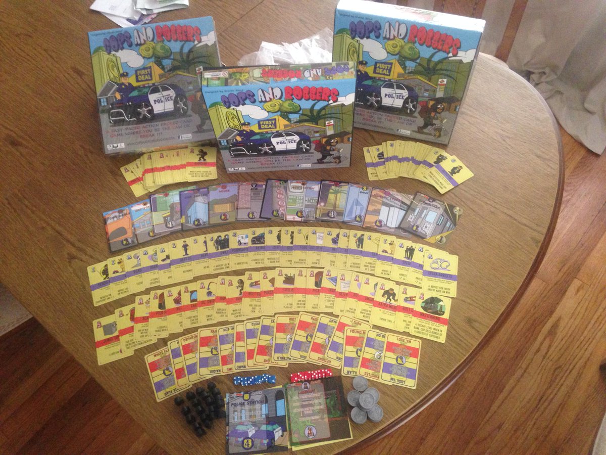 CheekyBearGames's tweet image. Just got our final prototype from @thegamecrafter.  Could not be happier with the execution!!
Awesome Job!!