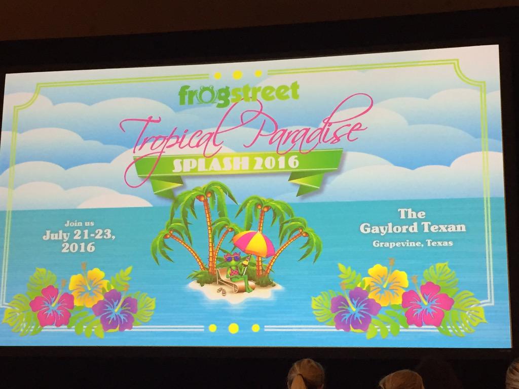 SimplyKinder's tweet photo. So excited for next years Splash Tropical Paradise theme! I'm so totally there! #fsSPLASH15 http://t.co/CazowJ8Sph