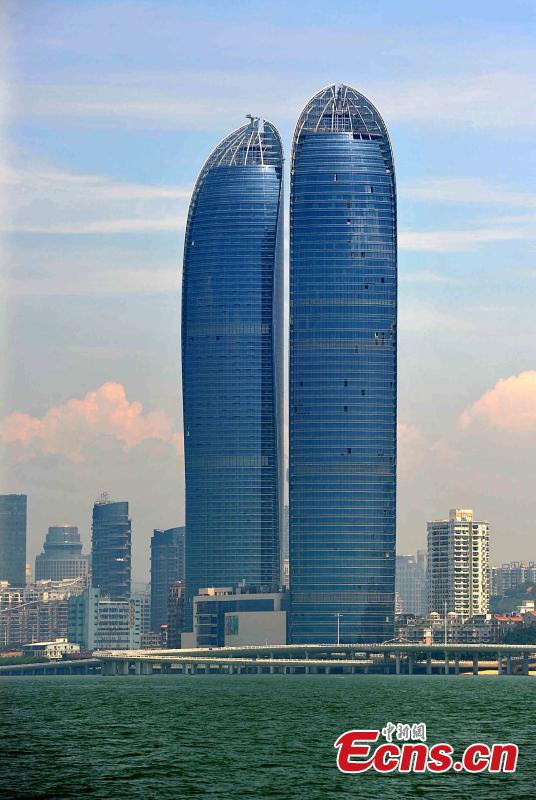 ChinaLive_NA's tweet photo. Xiamen's tallest building to be in use http://t.co/5BY32nFGyl