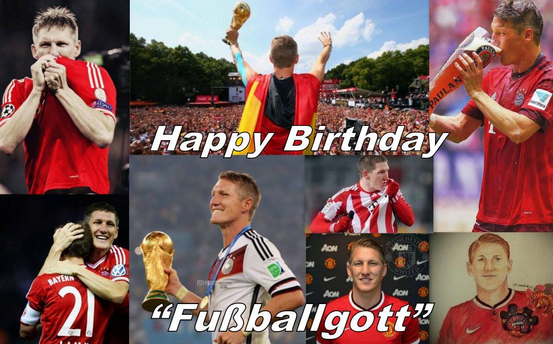 Happy 31 Birthday, Bastian Schweinsteiger! 
