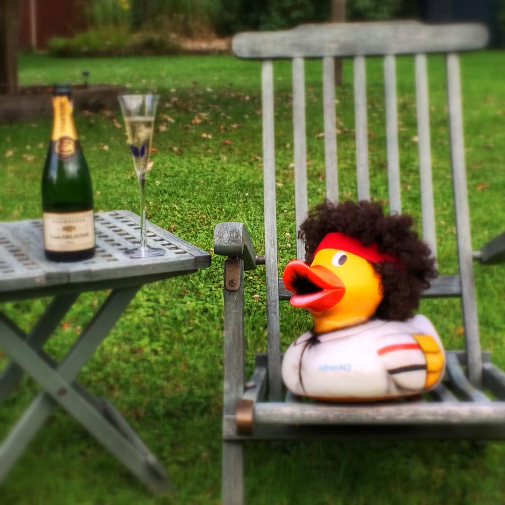 DuckQuackEnroe's tweet image. Just chillin, you know how it is after such exertion totally quackered. Thank you all for your support. @breakwriter